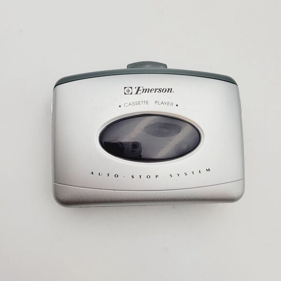 Vtg Emerson Personal Portable Cassette Player Model EW71 - Picture 5 of 9